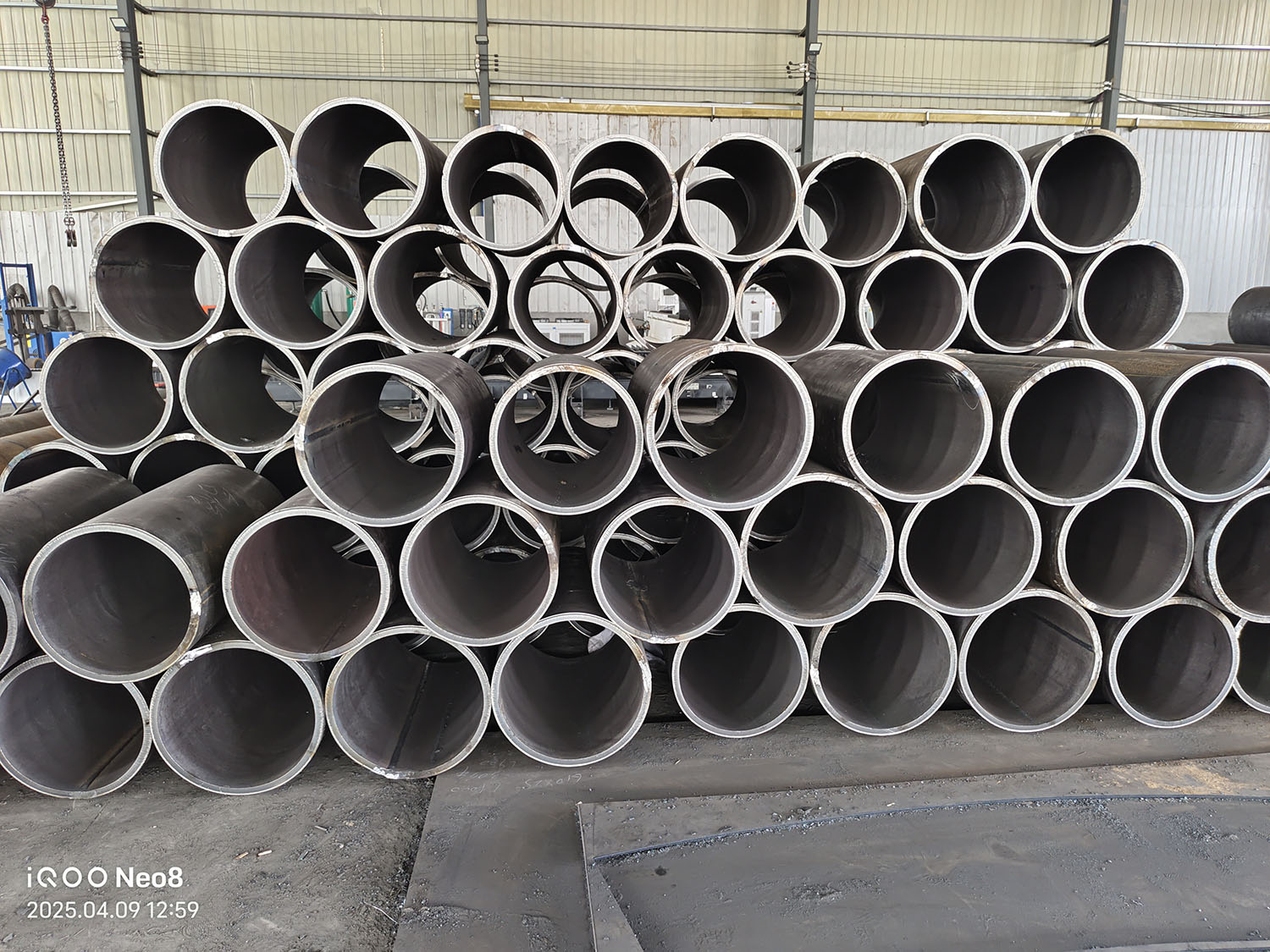 小口径厚壁卷管Q355D